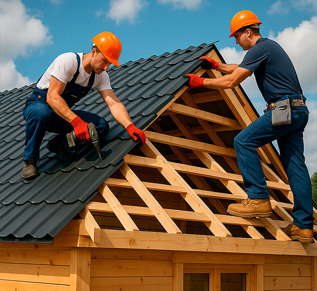 Кровельные работы в Красном Куте