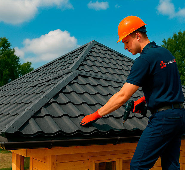 Вальмовая крыша под ключ в Красном Куте